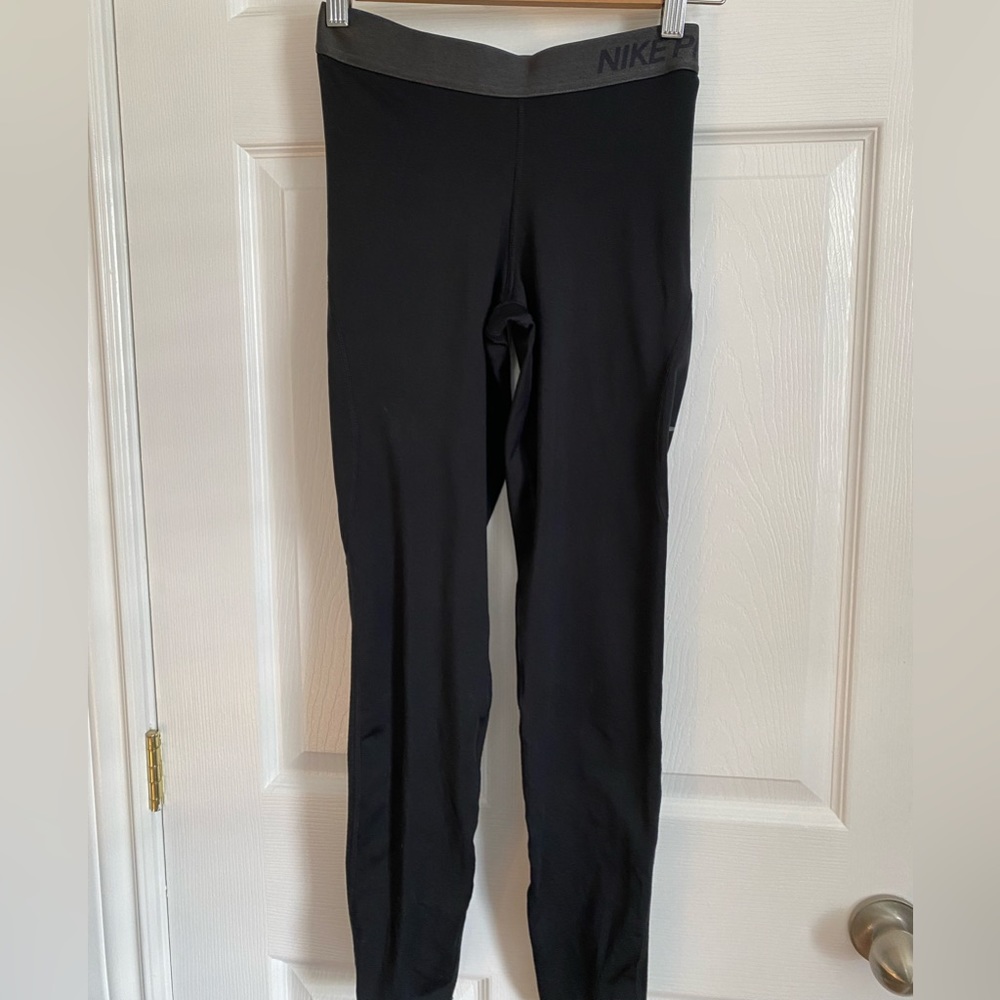 Nike Pro Dri Fit Running Leggings Tights Size Small 27” inseam